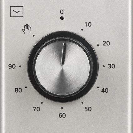 G3Ferrari G1015300 - Horno de convección ROSTO 1400W/230V 45 l acero inoxidable/negro