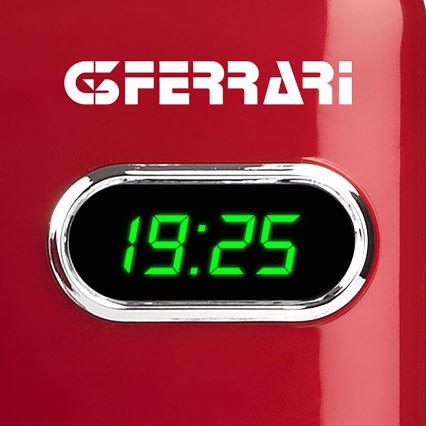 G3Ferrari G1015502 - Microondas con grill 1150 W/230 V, 20 l, rojo