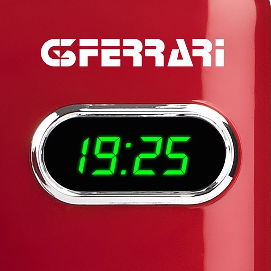G3Ferrari G1015502 - Microondas con grill 1150 W/230 V, 20 l, rojo