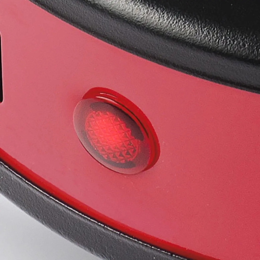 G3Ferrari G1015700 - Placa de inducción de un solo fuego FURNEL 500W/230V, negra/roja