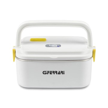 G3Ferrari G1016601 - Calentador eléctrico de alimentos VITTO 48W/230V 0,8 l blanco/amarillo