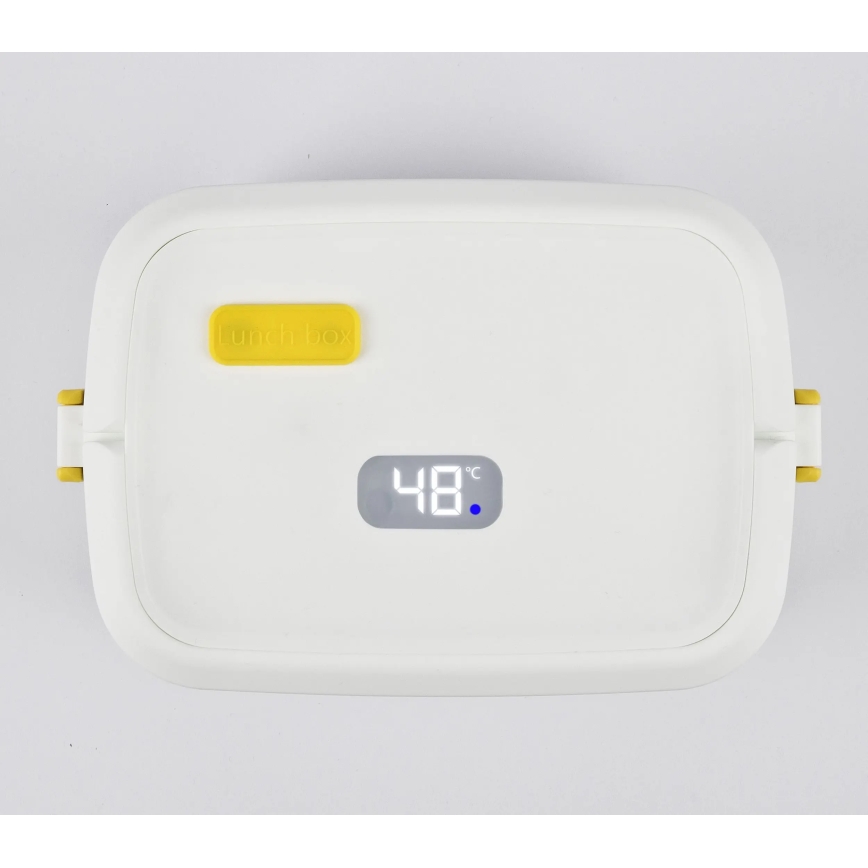 G3Ferrari G1016601 - Calentador eléctrico de alimentos VITTO 48W/230V 0,8 l blanco/amarillo
