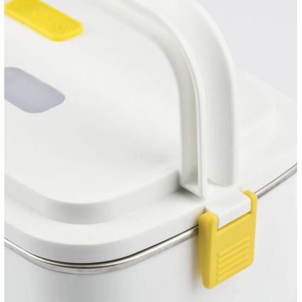 G3Ferrari G1016601 - Calentador eléctrico de alimentos VITTO 48W/230V 0,8 l blanco/amarillo