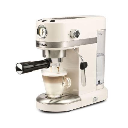 G3Ferrari G1016801 - Cafetera espresso con portafiltro AMARCORD 1350W/230V 15 bar color crema