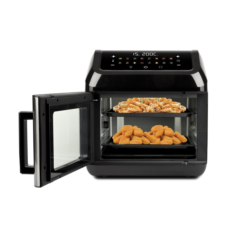 G3Ferrari G1018700 - Horno multifunción FRIGGISANO 1700W/230V 13 l negro/acero inoxidable