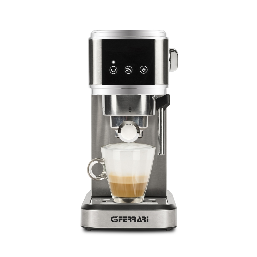 G3Ferrari G1018900 - Cafetera espresso de palanca 1350W/230V 15 bar acero inoxidable