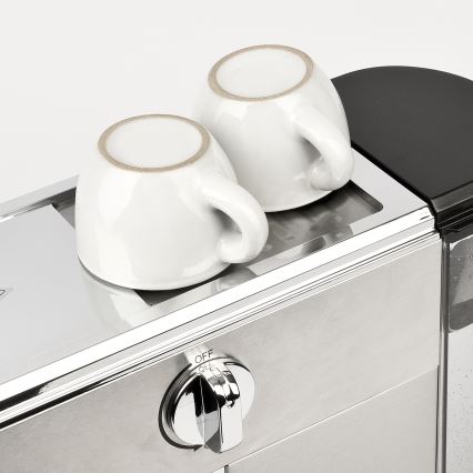 G3Ferrari G1018900 - Cafetera espresso de palanca 1350W/230V 15 bar acero inoxidable