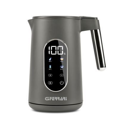 G3Ferrari G1020500 - Hervidor eléctrico TISANIERE de 1,7 l, 2200 W/230 V, gris