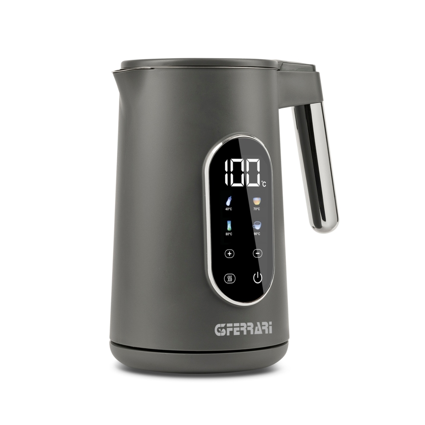 G3Ferrari G1020500 - Hervidor eléctrico TISANIERE de 1,7 l, 2200 W/230 V, gris