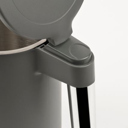 G3Ferrari G1020500 - Hervidor eléctrico TISANIERE de 1,7 l, 2200 W/230 V, gris