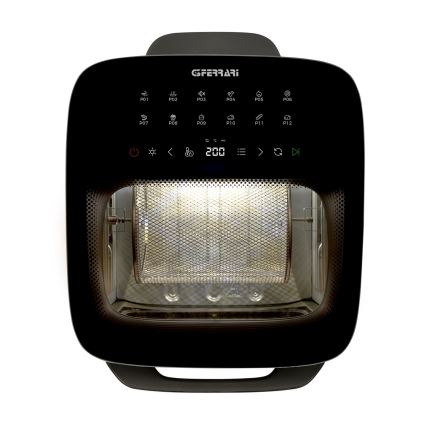G3Ferrari G1021900 - Freidora de aire FRIGGISANO 1800 W/230 V 13 l acero inoxidable/negro