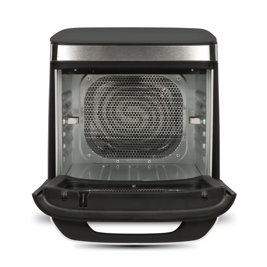 G3Ferrari G1021900 - Freidora de aire FRIGGISANO 1800 W/230 V 13 l acero inoxidable/negro
