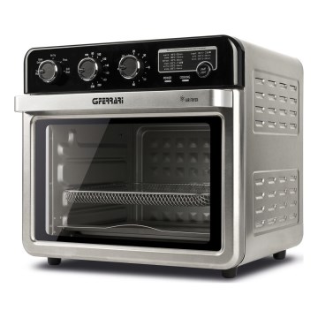 G3Ferrari G1022100 - Horno de convección con freidora de aire 2000 W/230 V 32 L acero inoxidable
