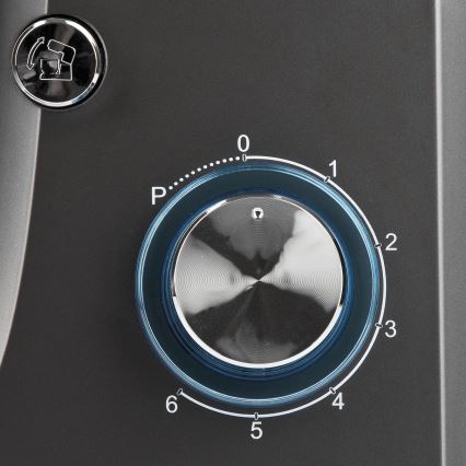 G3Ferrari G20113 - Robot de cocina con cuenco de acero inoxidable PASTAIO 10 L 2200 W/230 V gris
