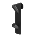 Gancho para radiador INOX (acero inoxidable)/negro