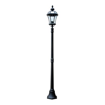Garden Zone - Lámpara de exterior LEDBURY 1xE27/100W/230V IP44 negro