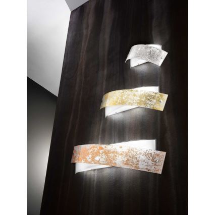 Gea Luce CAMILLA A M arg - Aplique CAMILLA 4xE14/28W/230V 54 cm plata
