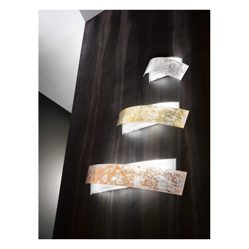 Gea Luce CAMILLA A M arg - Aplique CAMILLA 4xE14/28W/230V 54 cm plata