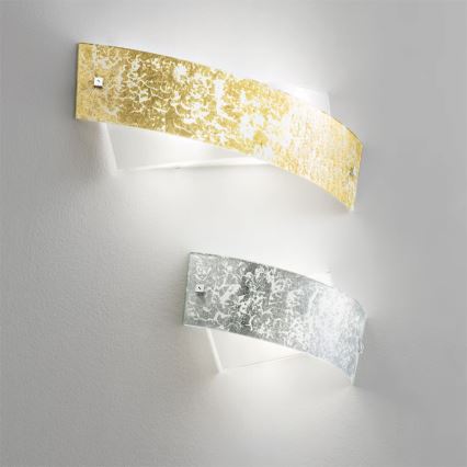 Gea Luce CAMILLA A M arg - Aplique CAMILLA 4xE14/28W/230V 54 cm plata