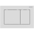 Geberit 115.080.01.1 - Pulsador de descarga Omega30 21,2 x 14,2 cm blanco
