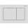 Geberit 115.080.01.1 - Pulsador de descarga Omega30 21,2 x 14,2 cm blanco