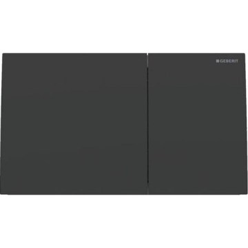 Geberit 115.622.14.1 - Pulsador de descarga Sigma70 25x14,6 cm negro mate