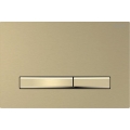 Geberit 115.672.QF.2 - Pulsador de descarga Sigma50 24,6x16,4 cm latón cepillado
