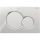 Geberit 115.770.KA.5 - Pulsador de descarga Sigma01 Round 24,6x16,4 cm cromo brillante/cromo mate