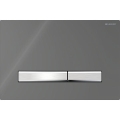 Geberit 115.788.JK.2 - Pulsador de descarga Sigma50 24,6x16,4 cm antracita/cromo mate