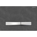 Geberit 115.788.JM.2 - Pulsador de descarga Sigma50 24,6x16,4 cm pizarra/cromo mate