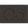 Geberit 115.882.16.1 - Pulsador de descarga Sigma20 24,6x16,4 cm negro mate