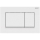 Geberit 115.883.11.1 - Pulsador de descarga Sigma30 24,6x16,4 cm blanco