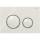Geberit 115.884.JL.1 - Pulsador de descarga Sigma50 24,6x16,4 cm gris arena/cromo brillante