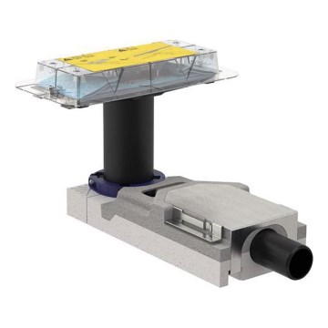 Geberit 154.152.00.1 - Kit de preinstalación para canales de ducha CleanLine 65-90 mm
