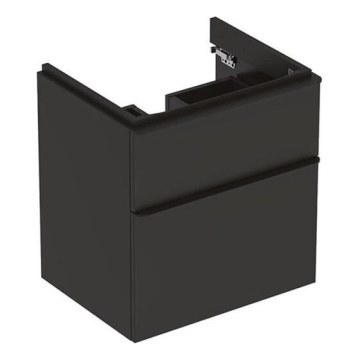 Geberit 500.352.JK.1 - Mueble bajo lavabo Smyle Square 61,7 x 58,4 cm, antracita