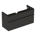 Geberit 500.355.JK.1 - Mueble de baño bajo lavabo Smyle Square 61,7x118,4 cm antracita