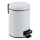Gedy - Cubo de basura POTTY 5 l con tapa de cierre suave, blanco