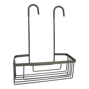 Gedy - Estante colgante para ducha SMART 37,5x30 cm gris metálico