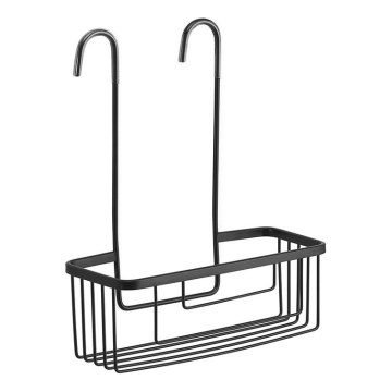 Gedy - Estante colgante para ducha SMART 37,5x30 cm negro mate