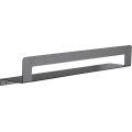 Gedy - Estante con toallero CLEO 50 cm gris metalizado