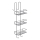 Gedy - Estante de pared para ducha CHROM LINE 68x24 cm cromo brillante