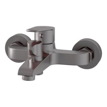 Gedy - Grifo de bañera COMO, gris metálico