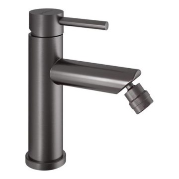 Gedy - Grifo para bidé COMO 18 cm gris metálico