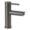 Gedy - Grifo para lavabo GARDA 18 cm, acabado gris metálico