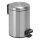 Gedy - Papelera POTTY 5 l con cierre amortiguado, acero inoxidable cepillado