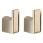 Gedy - Set de 2 ganchos de pared PIRENEI, dorado