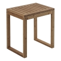Gedy - Taburete de baño HIMALAYA 39,5x44,3 cm bambú