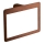Gedy - Toallero de pared PIRENEI 15x23 cm, bronce