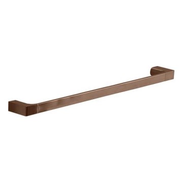 Gedy - Toallero de pared PIRENEI de 60 cm en acabado bronce