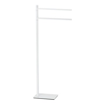 Gedy - Toallero de pie TRILLY 83,5 cm blanco mate